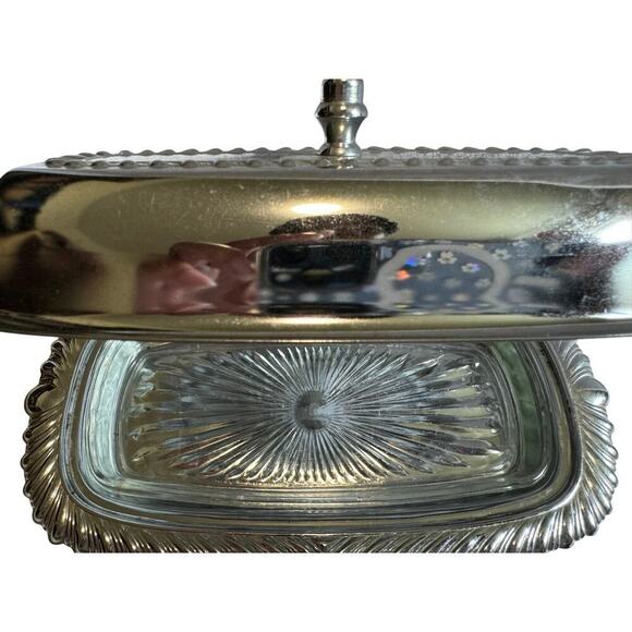 Irvinwear Vintage 1970’s silver plated butter dish. - Picture 6 of 8